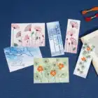 Kit cartes à broder nature DMC