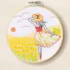 Kit Broderie Tulipes romantiques DMC