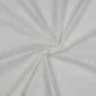 Tissu voile de coton uni écru