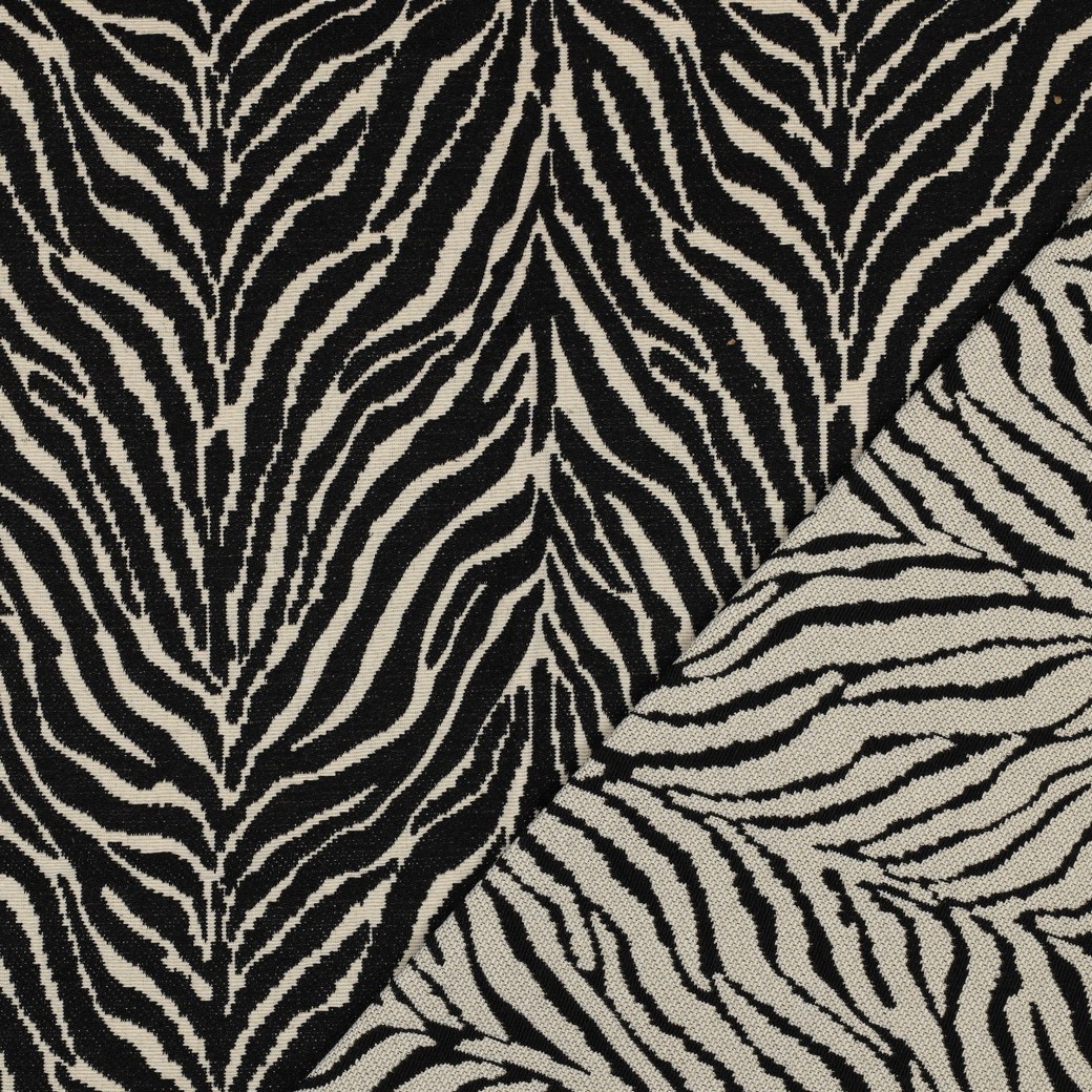 Tissu jacquard Zèbre