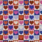 Tissu coton petits coeurs