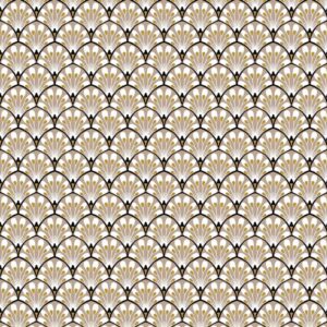 Tissu Coton enduit Gaudi Beige