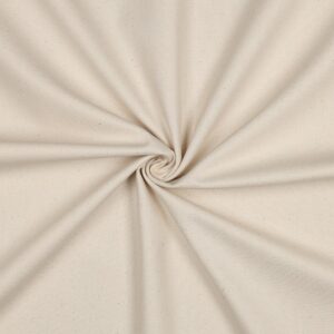 Tissu toile de coton canvas Ecru