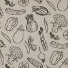 Tissu toile de coton canvas légumes