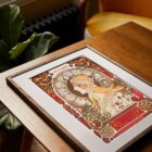 Kit point de croix Mucha Zodiaque