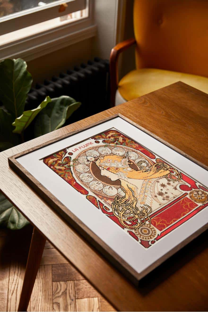 bk2014_880x1322 Kit point de croix Mucha Zodiaque