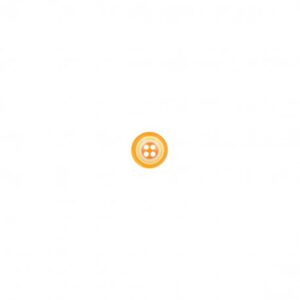 Bouton Bicolore 4 trous Orange