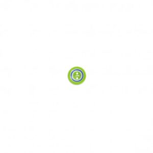 Bouton Bicolore 4 trous Vert