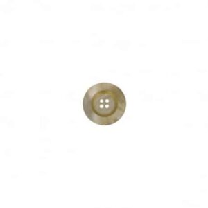 Bouton nacre et or 4 trous 28 mm