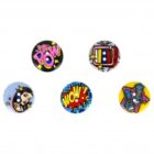 Bouton Pop art 28 mm