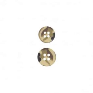 Bouton 4 trous camouflage beige 20 mm