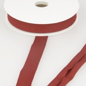 Biais Uni Jersey 20 mm Bordeaux