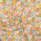 Tissu coton Enduit Begonia