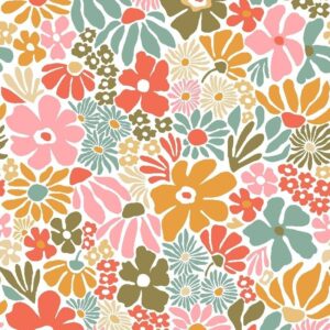 Tissu coton Begonia