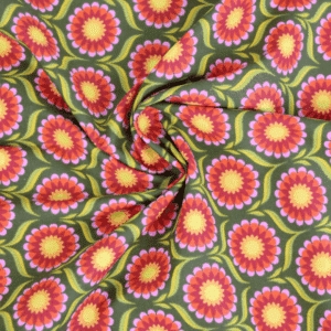 Tissu coton Joli Joli Vert