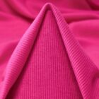 Tissu Bord côte rose fuchsia