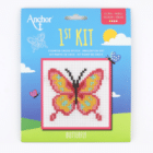 Kit enfant Point de croix débutant Papillon