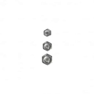 Bouton Boulon argent