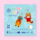 Kit Enfant Point de croix Porte clés