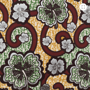 Tissu Wax Bamako Rouge