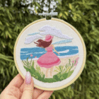 Kit Broderie Souvenirs de plage