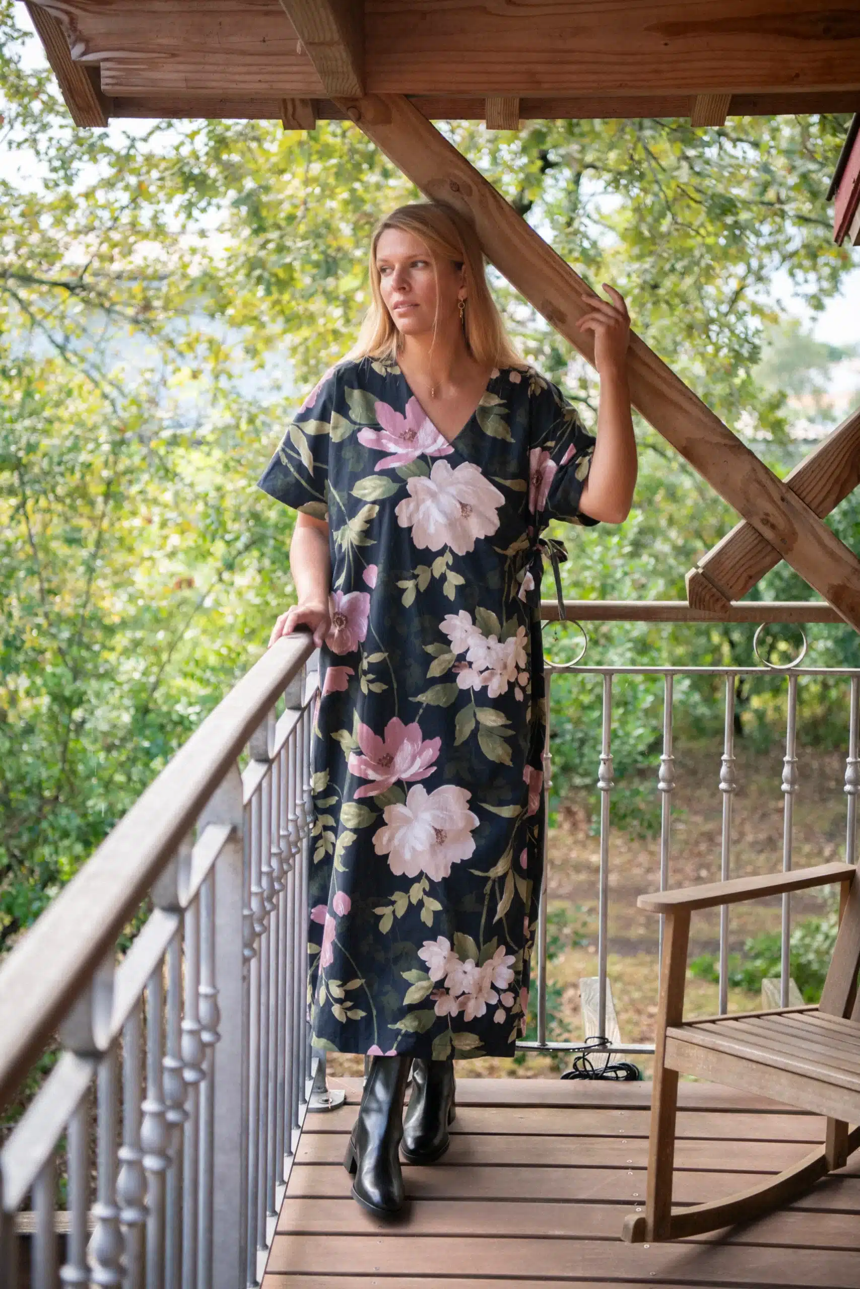 patron-couture-robe-longue-mathilde-portefeuille-femme Patron Couture Kimono Mathilde Maéli Paris