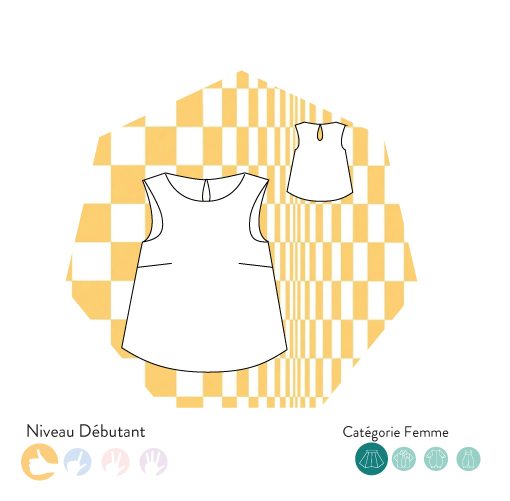 vignette-patron-top-Riley Patron Couture Top Riley Les patronnes