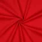 Tissu Popeline de coton uni Rouge
