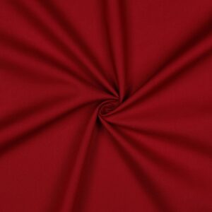 Tissu Popeline de coton uni Lie de Vin