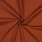 Tissu Popeline de coton uni Cognac