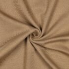 Tissu Bord cote Uni Camel