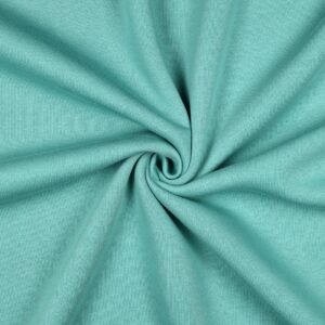 Tissu Sweat Uni Menthe