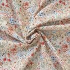 Tissu popeline de coton Micro wild flowers