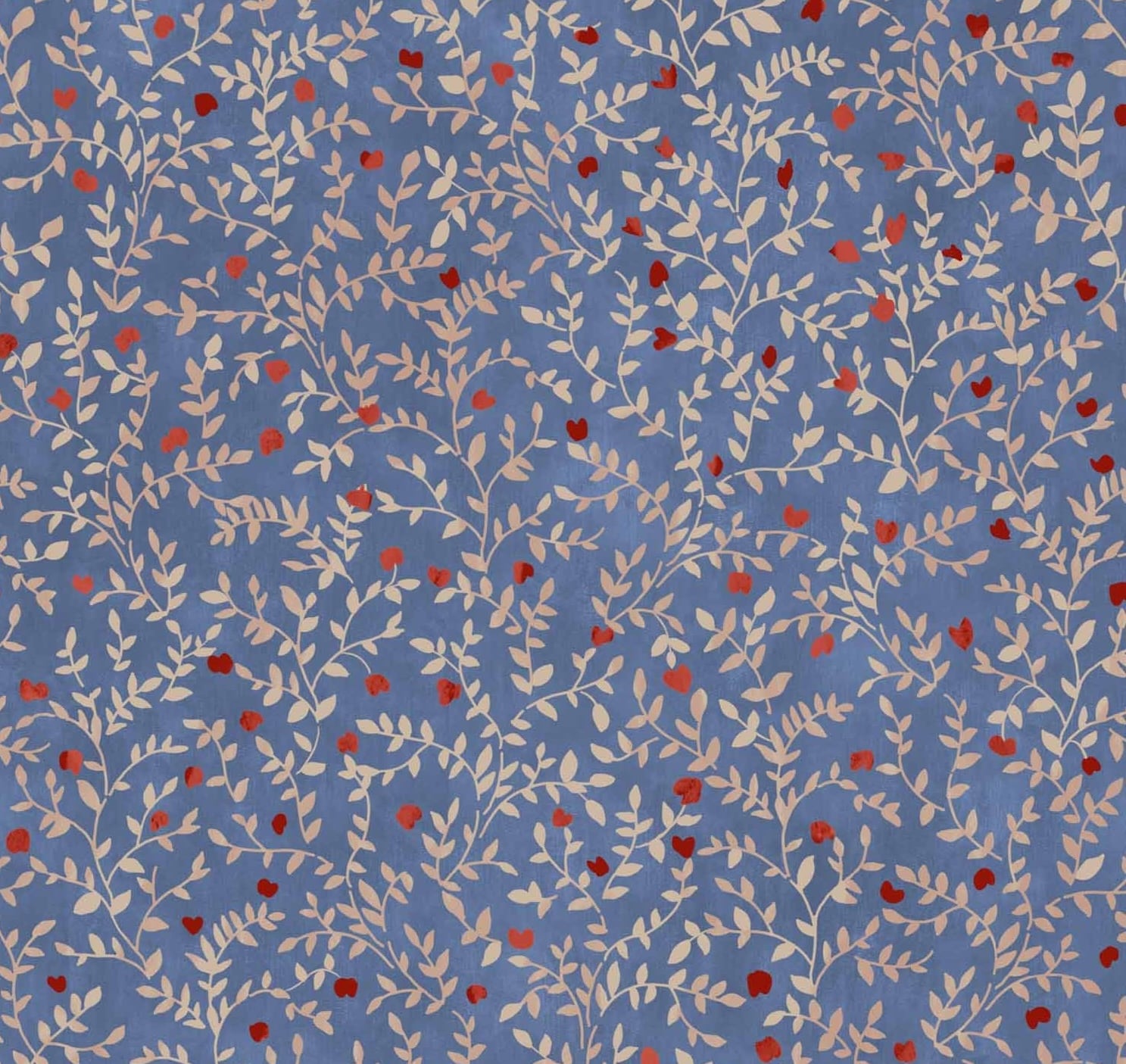 Tissu popeline de coton Micro Flowers