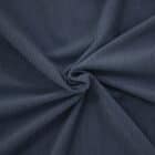 Tissu velours côtelé fin Bleu Jeans