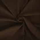 Tissu velours côtelé fin chocolat
