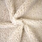 Tissu bouclette écru