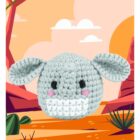 Kit Crochet facile Amigurumi Elephant