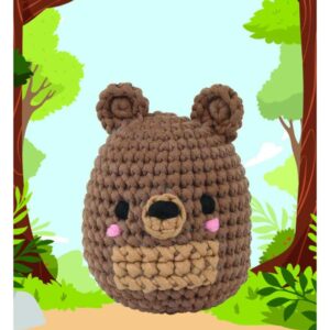 Kit Crochet facile Amigurumi l'ours