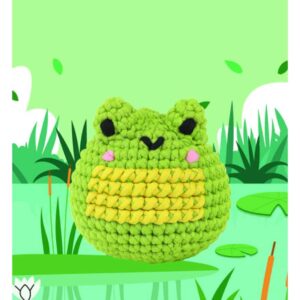 Kit Crochet facile Amigurumi Grenouille