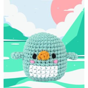 Kit Crochet facile Amigurumi Pingouin