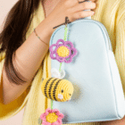 Kit Crochet Amigurumi Accessoire de Sac l'abeille