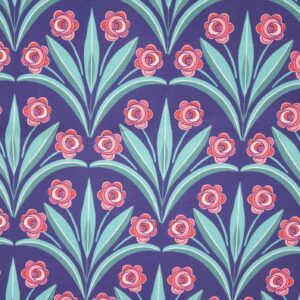 Tissu imperméable Fleurs Roses