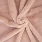 Tissu Fausse Fourrure Rose