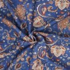 Tissu Twill de Viscose Fleurs indiennes