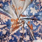 Tissu Twill de Viscose Fleurs