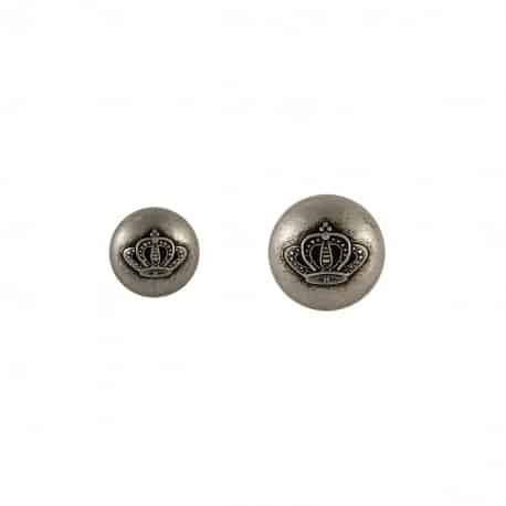 50121 004 Bouton à queue métal couronne 23 mm