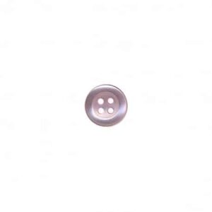 Bouton nacré rose 9 mm