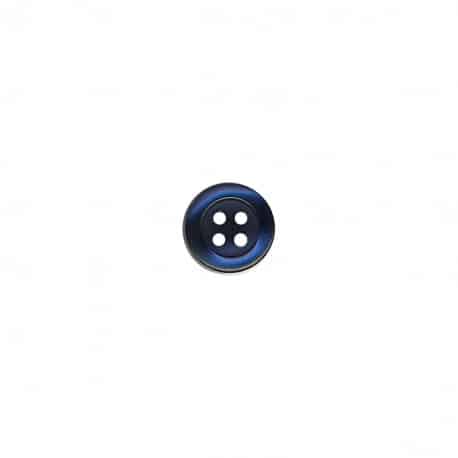 60673 560 Bouton nacré bleu 9 mm