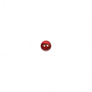 Bouton nacré rouge 11 mm